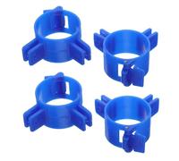 GLEAVI 4piezas Soportes para Patas de Mesa Abrazaderas de Soporte de Tubo Hebilla de Mesa para Tubos de Muebles para Fiestas Navideñas