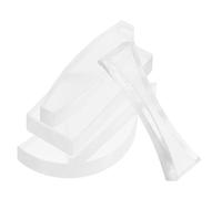 GLEAVI 5piezas Lentes Ópticos Transparentes Convexas y Cóncavas Para Experimentos De Física Para Enseñanza De Ópticos y Refracción De Luz
