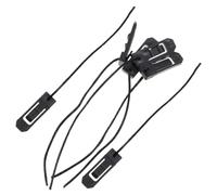 GLEAVI 6 Clips para Quillas de Paddle Surf Cierre de Quilla Trasera para Sup Plástico Duradero Negro Repuesto Compatible Tablas Hinchables Accesorios para Actividades Acuáticas al