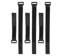 GLEAVI 6 Correas de Fijación para Bicicleta de Bandas Multifuncionales Antideslizantes de Nailon Reutilizables Tamaño 30 CM y 20 CM para Sujetar Ruedas Cables y Equipaje Ciclismo