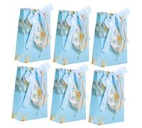 GLEAVI 6 Piezas Bolsa De Bolsas De De Cumpleaños Bolsas De De Pascua Contenedor De De Ramo Favor Atasco De Papel Bien Niño Flores De Papel