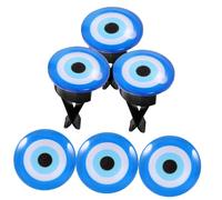GLEAVI 6piezas Clips De Ventilación Para Coche Diseño De Ojo Maléfico De Aromatizantes Decorativos Para Auto Accesorios Estilizados Para Oficina y Hogar