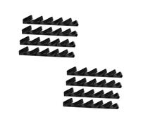 GLEAVI 8 Piezas Ajustador De Silla De Cubierta Soporte para Sillón Reclinable De Patio Clip De Posición del Respaldo Reclinable Soporte del Respaldo del Sillón Clip De Chaise Lounge Black