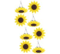 GLEAVI 8piezas Clip De Ventilación Para Automóvil Girasol Ambientador De Aromaterapia Para Decoración Interior De Coche Accesorio Práctico y Ligero