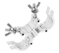 GLEAVI Abrazadera de Luz de Aleación de Aluminio para Armazón de Iluminación Diseño en Cruz para Montaje Seguro en Escenarios y Exhibiciones