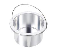 GLEAVI Accesorio Profesional de Recipiente Interior para Derretidor de Cera de Aluminio Revestimiento Antiadherente para Uso en Salones