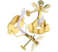 GLEAVI Accesorios de Mecha para Lámparas de Aceite Cuerda de Algodón, Ideales para Inauguraciones y Eventos en Hogares, 2 Soportes Ajustables