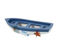GLEAVI Adornos de Pirata náutico Navegación Modelo de decoración de Mesa náutica Bote Adorno de de Escritorio artesanía en Madera de Estilo mediterráneo de Vela