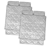 GLEAVI Aislante para Congelador Vertical Térmica con Aluminio Reflectante y Resistente al Sol Protector para Congeladores Exteriores Interiores