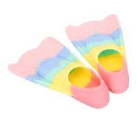 GLEAVI Aletas de Natación Silicona Ligera y Flexibles, Ideales para Entrenamiento en Piscina y Mar, Talla Xs30-32, 1 Par para Ayudar a Nadar