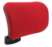 GLEAVI Almohada Cabeza de Silla de Oficina Ajustable y Giratoria Cojín Reposacabezas Ergonómico Soporte para Cuello Diseño para Silla Elevadora Material Resistente Color Rojo Marco