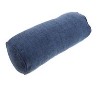 GLEAVI Almohada Cilíndrica de Apoyo para Yoga Azul 15X15X40 CM Cojín Lumbar Multifuncional para Estiramientos y Fitness Soporte Ergonómico para Cuello y Espalda Almohada de