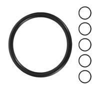 GLEAVI Anillos de Goma para Cuencos Cantores Pequeños, 6 Unidades, Caucho Epdm 91x7 Mm, Antideslizante, Cojín Estable para Instrumentos Rituales y Percusión Manual