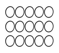 GLEAVI Anillos de Goma Tipo Trompeta y Corneta Amortiguadores Antirruido para Corredera de Afinación 15 Piezas Pequeñas para Protección y Silenciamiento del Instrumento