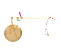 GLEAVI Báscula de Cobre Portátil 100g para Materiales Medicinales Pesa de Precisión y Caja de Almacenamiento Balanza Manual Compacta para Condimentos y Uso Cocina