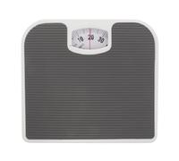 GLEAVI Báscula de Peso Corporal Mecánica Portátil Esfera Analógica, Balanza Compacta para Baño y Viaje, Color Gris, Medición Precisa y Duradera