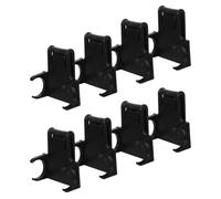 GLEAVI Base de Montaje en Plástico Negro Instalación Sencilla 8 Piezas y Tamaño Compacto para Faro Delantero de Casco de Soldadura para Uso en Soldadura y Bricolaje