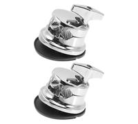 GLEAVI Base de Soporte para Pata de Batería de Aleación de Zinc, 2 Piezas, Absorción de Choque
