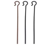 GLEAVI Bastón de Pastor de 3 Piezas - Bastón Alto para Caminar - Muleta para Disfraces y Baile - Accesorio de Cosplay para decoración navideña