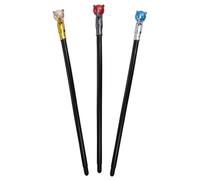 GLEAVI Bastones de Disfraz de Plástico 3 Unidades Cetro Decorativo Garras de Águila para Cosplay Egipcio Fiesta Carnaval Halloween Accesorio de Varita para Juegos y Teatro