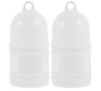 GLEAVI Bebedero Doméstico para Codornices y Palomas Plástico Capacidad 1 Litro Pack 2 Unidades Accesorio para Aves de Compañía Adecuado para Mantener Agua Limpia en Jaulas