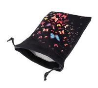 GLEAVI Bolsa de Almacenamiento para de Tarot Cordón Bolsa de Terciopelo Multiusos Organizador Portátil Diseño Elegante para Joyas y Cosméticos 1 Pcs
