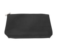 GLEAVI Bolsa de Maquillaje Portátil y Monedero Flexible PU Morado, Tamaño Mediano, Resistente al Desgaste, Cremallera, para Viajes y Uso Diario