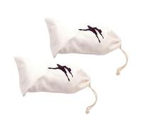 GLEAVI Bolsa para Zapatos de Ballet para Niña 2 Piezas Cordón Transpirable Material sin Pelusa Tamaño Adecuado para Puntas de Baile Accesorios Multifunción para Danza y
