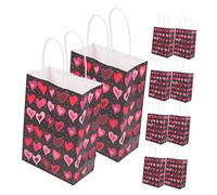 GLEAVI Bolsas De Papel Para Corazones 10 Unidades Versátiles Para Fiestas y Cumpleaños
