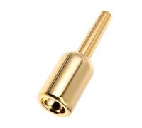 GLEAVI Boquilla de Metal Dorado de Recambio con Acabado Duradero y Buen Tacto, Adecuada para Principiantes y Estudiantes en Prácticas Musicales
