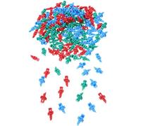 GLEAVI Boquillas Nebulizadoras de Riego 150 Piezas, Microaspersores Plásticos 90° Azul, 180° Verde y 360° Rojo, Cabezales de Microaspersores para Jardín y Horticultura, Aspersores