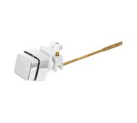 GLEAVI Botón Pulsador de Descarga para Inodoro de Cobre Palanca Lateral Cuadrada, Accesorio Decorativo para Tanque de Baño y Aseos Domésticos