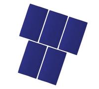 GLEAVI Brazaletes de Capitán Elásticos de Nylon para Fútbol, 5 Piezas Azules Diseño Antideslizante para Partidos Deportivos y Líderes de Equipo