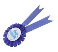 GLEAVI Broche de Cumpleaños, Pin de Hojalata Azul Cinta Birthday Boy, Insignia para Fiesta Infantil, Accesorio Decorativo para Celebraciones, Obsequio Especial