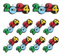 GLEAVI Broches para Mujer 2024 Luminosos de Plástico, Pin Decorativo para Abrigo, 25 Pcs para Fiesta y Celebración Diseño Creativo y Moderno