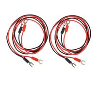 GLEAVI Cables de Prueba de Aislamiento de Cobre para Tocadiscos, 4 Piezas Revestimiento de Pvc, Fácil de Conectar y Conveniente para Almacenar
