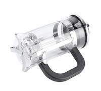 GLEAVI Cafetera Inoxidable 304 de 350 Ml Resistente al Calor Ergonómica Reutilizable para Café y Portátil para Camping