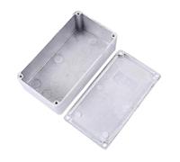 GLEAVI Caja De Aluminio Para Caja De Efectos De Pedal De Guitarra Estuche De Aluminio Para Electrónicas De Pedales Para Efectos De Guitarra Estuche Metálico Para Proyectos Electrónicos