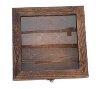 GLEAVI Caja de Madera para Exhibición de Especímenes de Insectos Estilo Vintage Tapa Abatible Diseño Anti-polvo Resistente y Práctica para Coleccionistas y Almacenamiento Decorativo