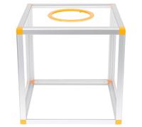 GLEAVI Caja de Rifa Transparente 25x25x25 Cm para Eventos y Fiestas, Urna Electoral Multifuncional, Contenedor Seguro para Sorteos y Donaciones, Adecuado para Reuniones y Bodas