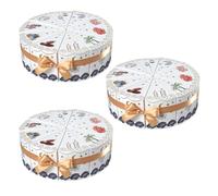 GLEAVI Cajas de Papel Decorativas Triangulares para Dulces 30 Piezas Embalaje Forma de Pastel para Fiestas de Ramadán Eid y Cumpleaños Artículos para Fiestas de Oriente Medio