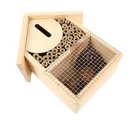 GLEAVI casa de Abejas hábitat de Abejas cabaña de Mariquitas Nido Refugio de cría de Abejas Colmena de Abejas Colgantes Sala Colgante casa Pintada casa Colgante Cabina Madera