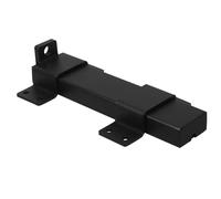 GLEAVI Cerrojo Deslizante Metálico Ajustable para Puerta Corredera Pestillo de Seguridad con Orificio para Candado Resistente para Portón Exterior Granero y Cobertizo Herrajes para