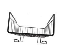 GLEAVI Cesta de Estante Colgante de Cocina Organizador de Almacenamiento sin Perforaciones para Despensa y Gabinetes Resistente y Instalación