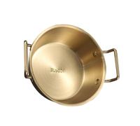 GLEAVI Cesta para Patatas Fritas de Acero Inoxidable Recipiente para Aperitivos y Alimentos Fritos Bol Portátil para Hogar Restaurante Buffet y Fiestas Fácil de Limpiar y Transportar