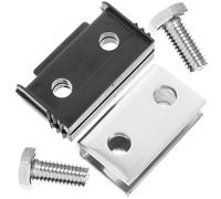 GLEAVI Cierre de Seguridad para Ventana Corredera Antigua Tope Ajustable sin Taladrar Cierre Robusto para Perfil Bajo Compatible Puertas Correderas Protección Interior para