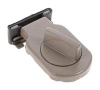 GLEAVI Cierre de Seguridad Ventanas Corredizas de Tamaño Mediano Color Marrón Almohadillas de Silicona para Protección Bloqueo Seguro para Puertas y Ventanas Infantiles