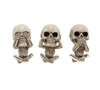 GLEAVI Clip Ventilación Coche Difusor Aroma 3 Unidades Estilo Gótico Forma de Calavera para Eliminar Olores
