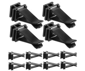 GLEAVI Clips de Ventilación de Aire Adecuado para Celebración Verano para Coche Cabeza Cuadrada, 20 Piezas de Plástico Fáciles de Instalar para Ambientador en Oficina y Hogar