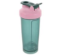 GLEAVI Coctelera para Batidos de Proteínas Verde Botella Mezcladora de Plástico de Gran Capacidad Vaso Portátil para Gimnasio y Entrenamiento Adecuado para Smoothies y Bebidas